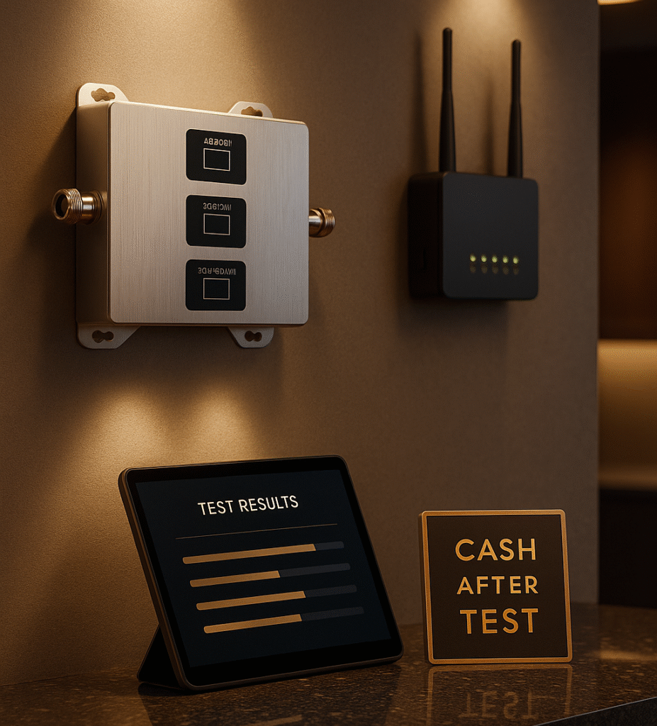 cash after test 2